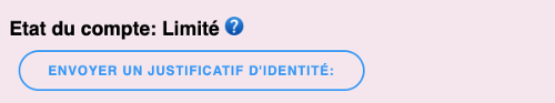 Compte limité